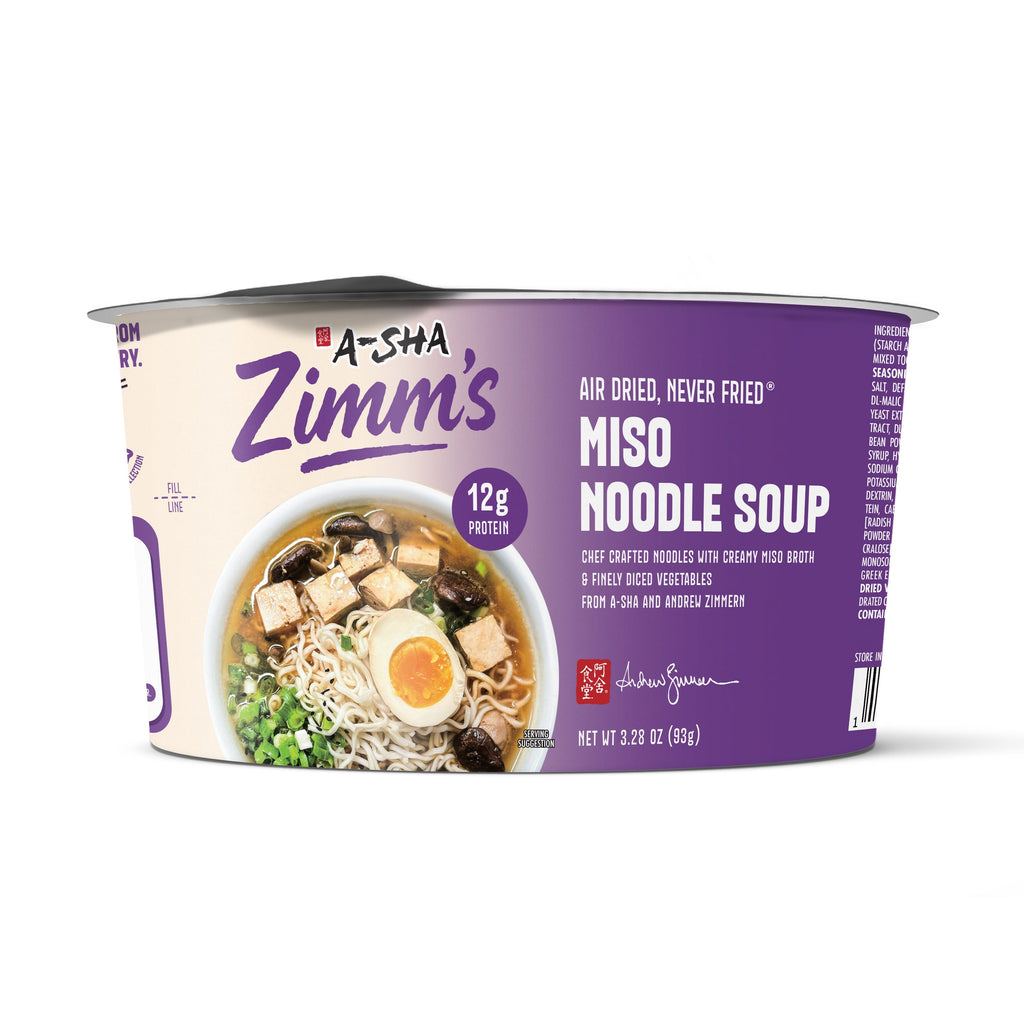 A-Sha Zimm’s Miso Noodle Soup - Quick Comfort with Big Flavor